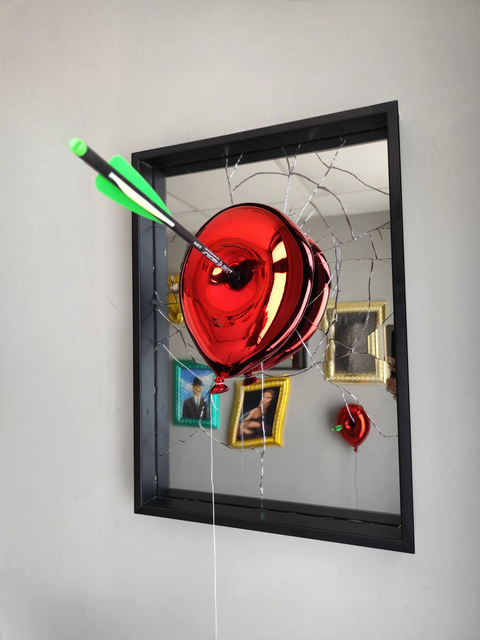 DON'T LET IT STOP YOU - broken mirror