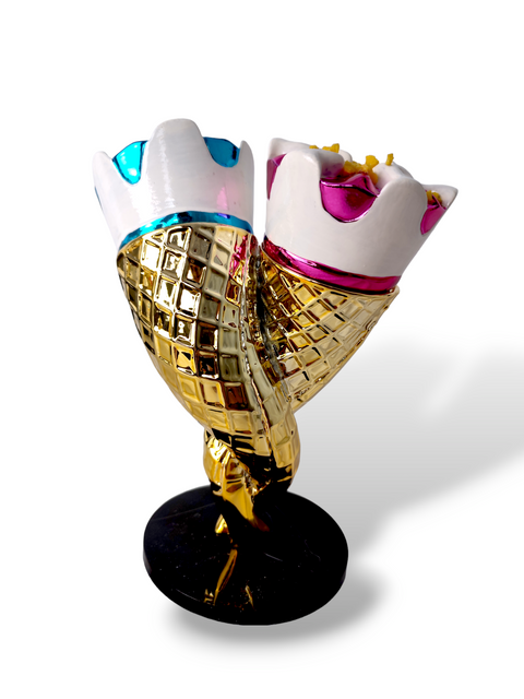 light blue and fuchsia