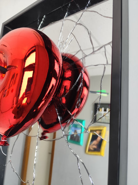 DON'T LET IT STOP YOU - broken mirror